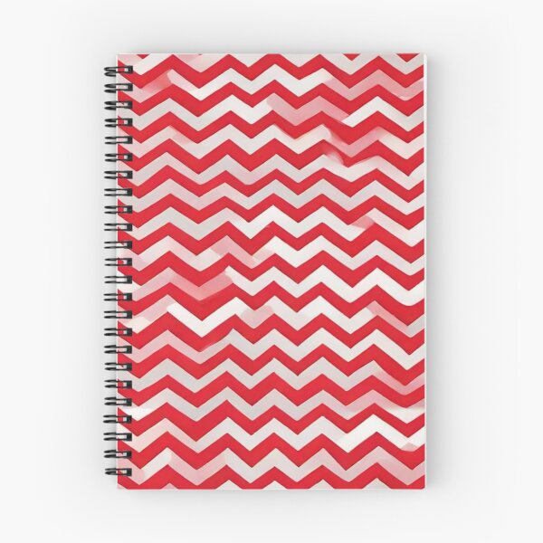 Artikelvorschau, Chevron - Rotes Chevron-Zickzackmuster; Muster Fischgrätenmuster entworfen und verkauft von PatternInArt.