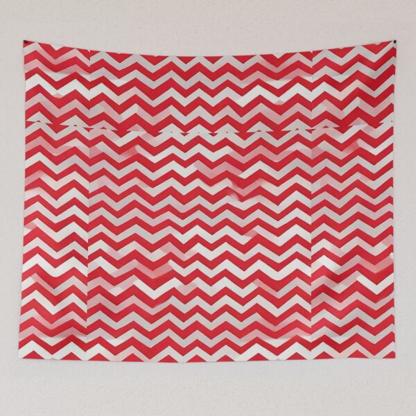 Item preview, Chevron - Red Chevron Zigzag Pattern ; Pattern  Herringbone designed and sold by PatternInArt.