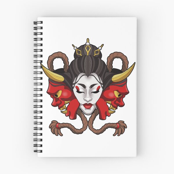 Item preview, Geisha Hannya Masks designed and sold by Xyluxus.
