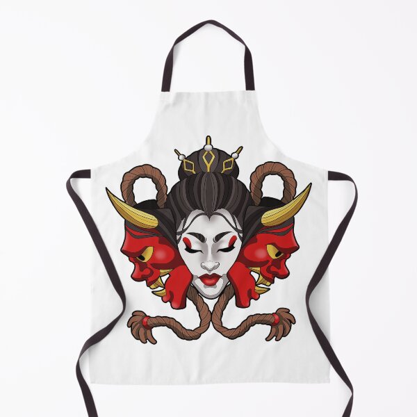 Item preview, Geisha Hannya Masks designed and sold by Xyluxus.
