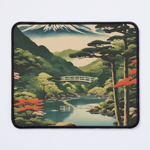 Artikelvorschau, Nationalpark (Japanischer Garten) entworfen und verkauft von BoxcarDesigns.