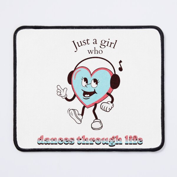 Item preview, Just a girl dancing through life designed and sold by IvyLoveArt.