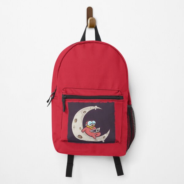 Item preview, Comical character on the moon. designed and sold by KrisDry.
