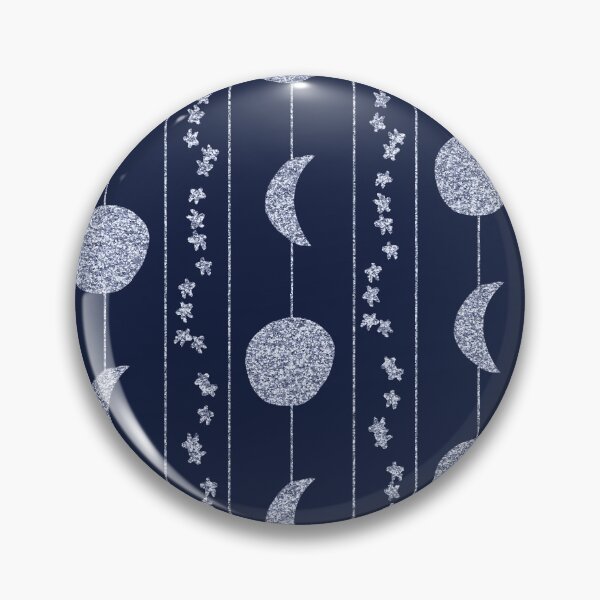 Item preview, Silver moon and stripes designed and sold by LetsMolinares.