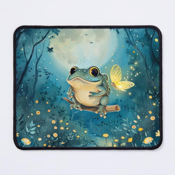 Item preview, Froggiest Moonbeam Firefly's Whimsical Journey Moon Beam Night designed and sold by couture-rapture.