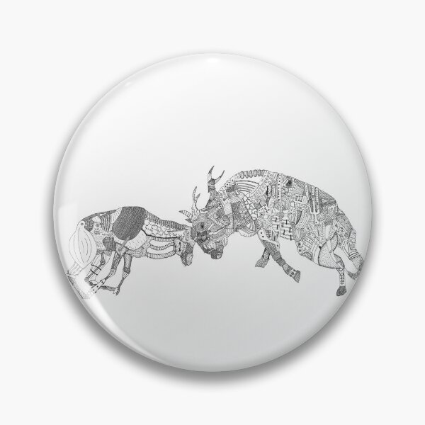 Item preview, Deer versus bull designed and sold by Insomnie.