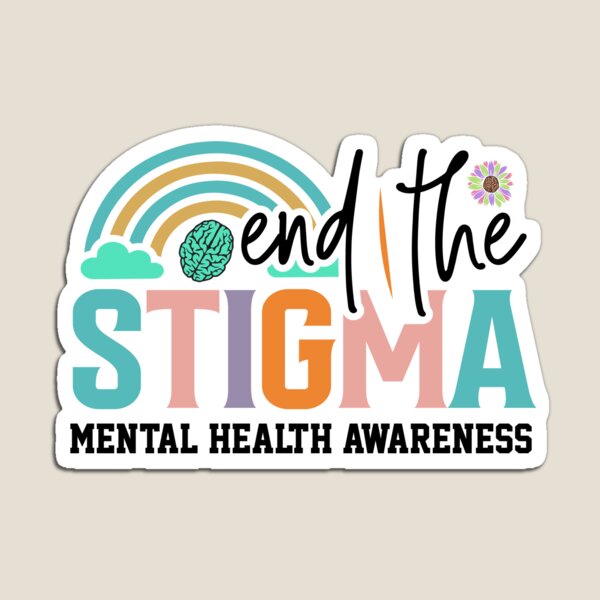 Artikel-Vorschau von Beenden Sie das Stigma-Bewusstsein für psychische Gesundheit, designt und verkauft von package11.