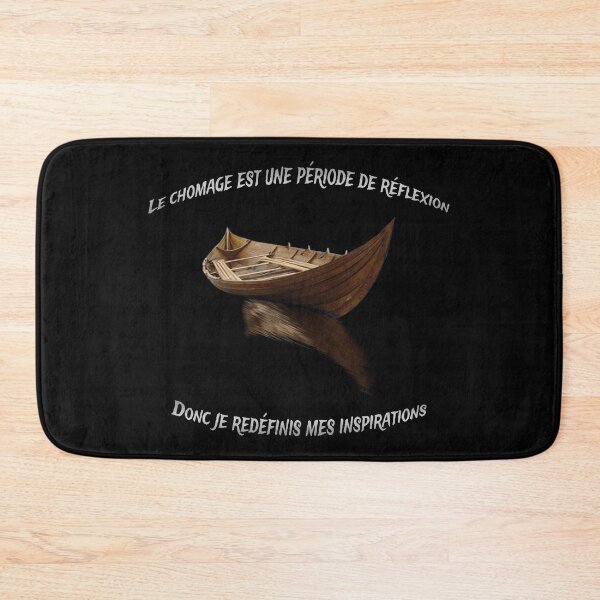 Aperçu de l'œuvre Le chômage est une période de réflexion, donc je redéfinis mes inspirations. créée et vendue par Collection de trésors .