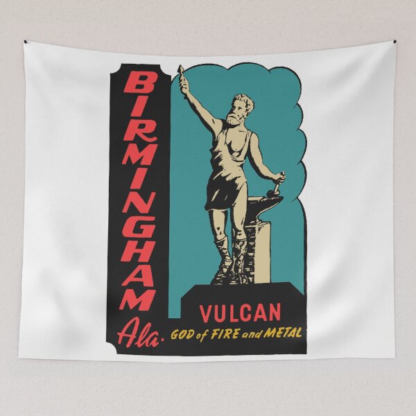 Item preview, Vintage Style Birmingham Alabama Decal Design  designed and sold by Decal Mania.