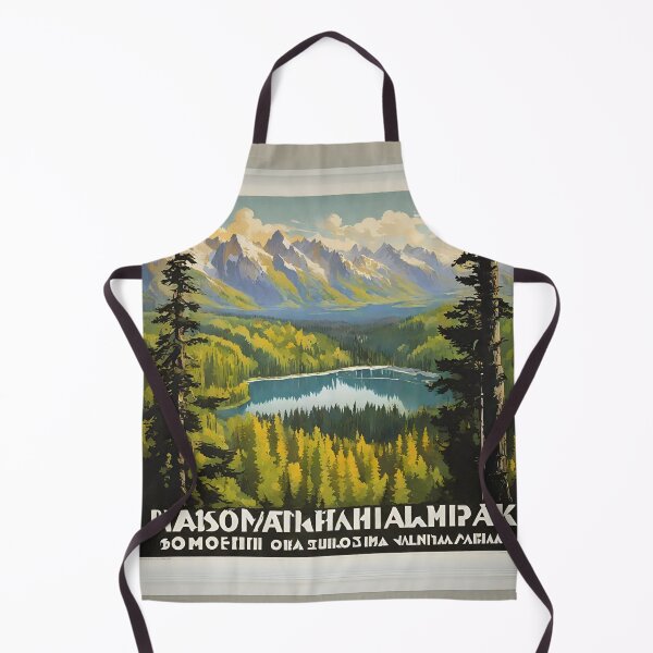 Item preview, National Park (russian lake) designed and sold by BoxcarDesigns.