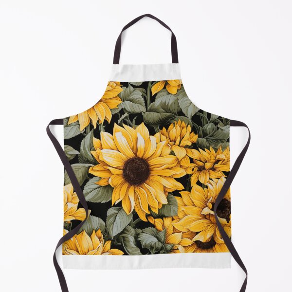 Item preview, Sunflower Tile 17: Golden Orb of Summer Joy in Towering Petals of Radiance designed and sold by TheBrainArt.
