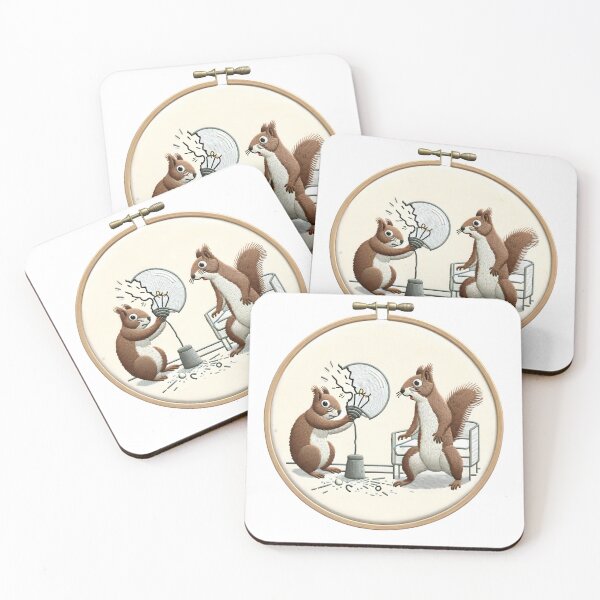Item preview, Penguin's Morning Oops Embroidery Art designed and sold by #Adulting Central.