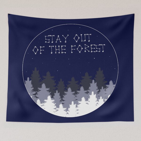 Item preview, Stay Out of the Forest designed and sold by nightjoy.