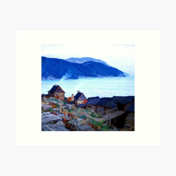 Gagnon - Evening on the North Shore Art Print