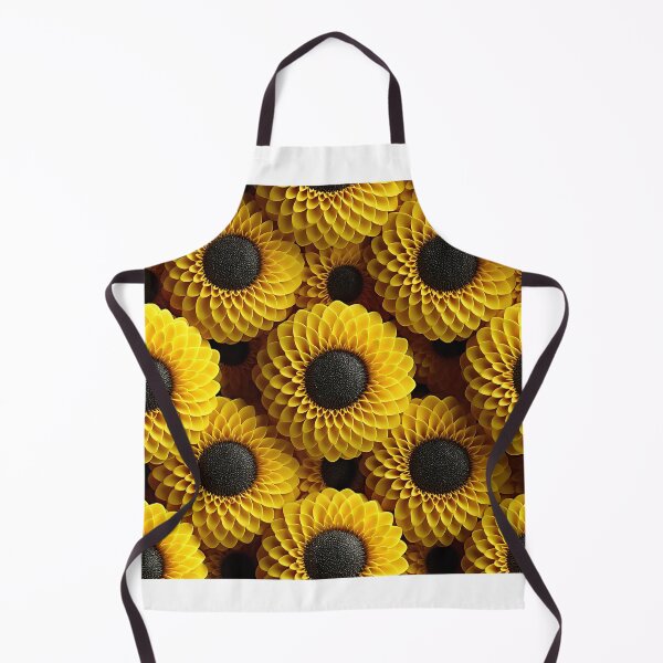 Item preview, Sunflower Tile 18: Golden Orb of Summer Joy in Towering Petals of Radiance designed and sold by TheBrainArt.