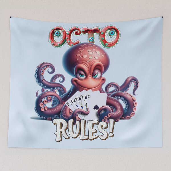 Item preview, Octo Rules! designed and sold by NickTaroDesign.