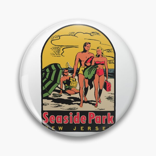 Item preview, Seaside Park New Jersey Decal Design designed and sold by Decal Mania.