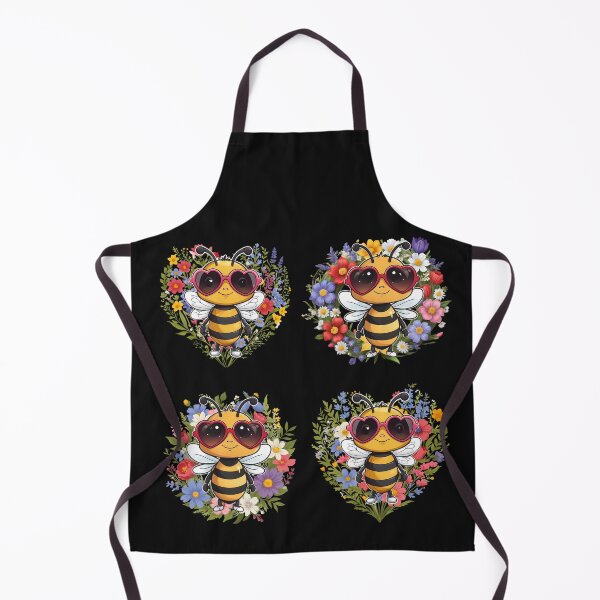 Item preview, Cute Bees Floral designed and sold by LaldyAnimals.