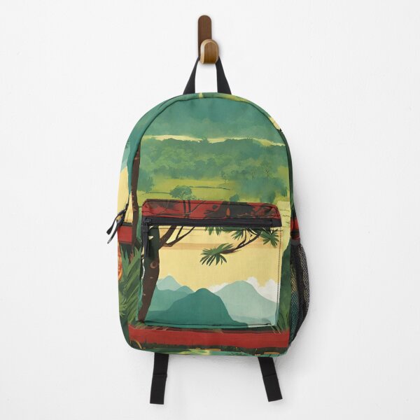 Item preview, National Park (Vietnamese river) designed and sold by BoxcarDesigns.
