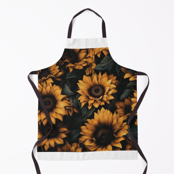 Item preview, Sunflower Tile 20: Golden Orb of Summer Joy in Towering Petals of Radiance designed and sold by TheBrainArt.