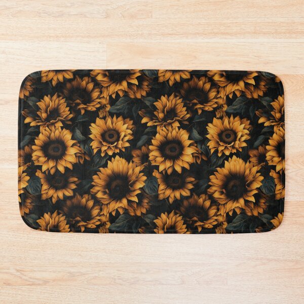 Item preview, Sunflower Tile 20: Golden Orb of Summer Joy in Towering Petals of Radiance designed and sold by TheBrainArt.