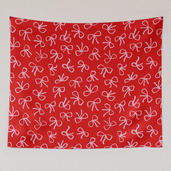 Item preview, Seamless pattern of pink monkeys on red background. Coquette background designed and sold by AlarconStudio.