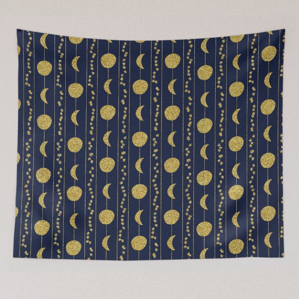 Item preview, GOLDEN MOON AD STRIPES designed and sold by LetsMolinares.