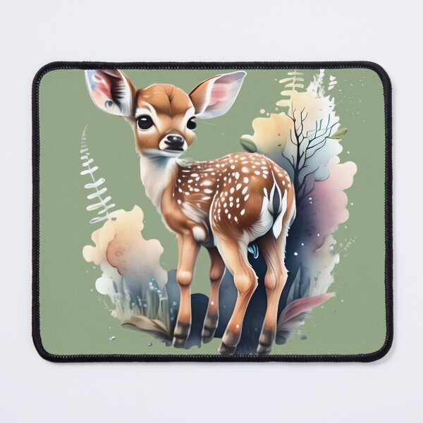 Item preview, Cute Fawn Watercolor Graphic designed and sold by DigitalMandy.