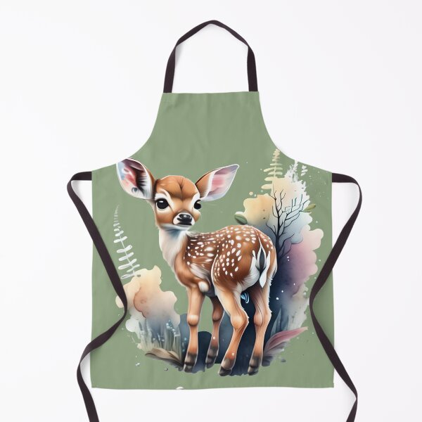 Item preview, Cute Fawn Watercolor Graphic designed and sold by DigitalMandy.