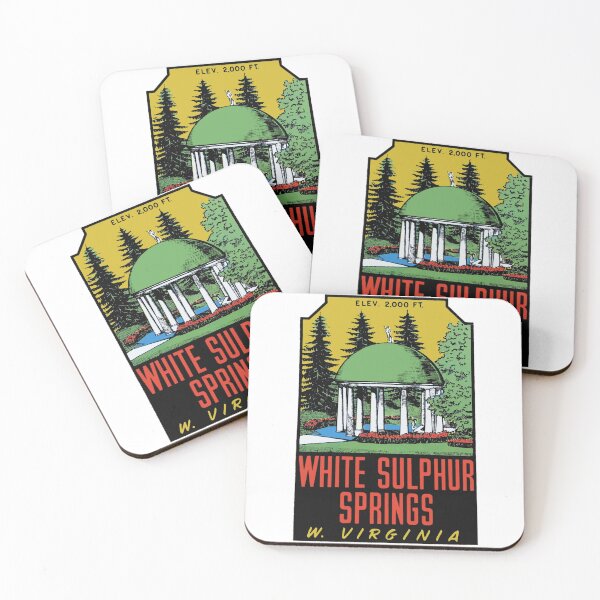 Item preview, White Sulphur Springs Decal Design designed and sold by Decal Mania.