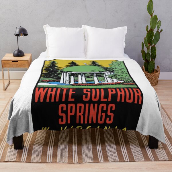 Item preview, White Sulphur Springs Decal Design designed and sold by Decal Mania.
