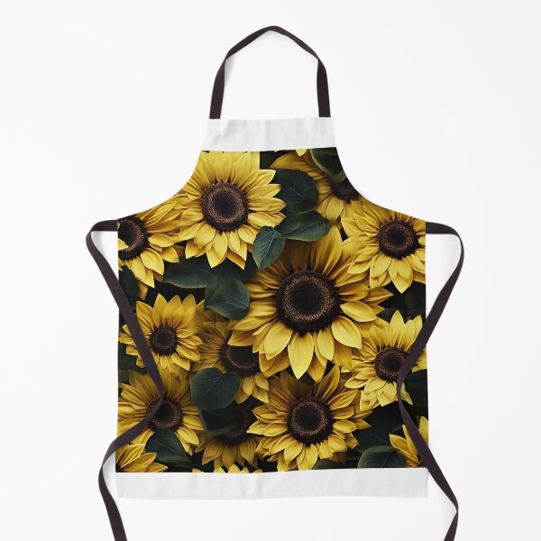 Item preview, Sunflower Tile 21: Golden Orb of Summer Joy in Towering Petals of Radiance designed and sold by TheBrainArt.