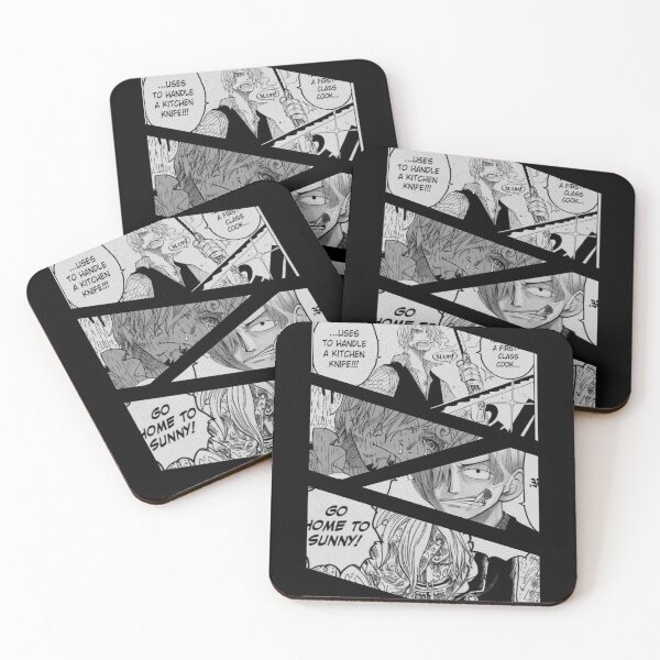 Item preview, Vinsmoke Sanji Black Leg Manga Panel Design designed and sold by Wafusaurus.