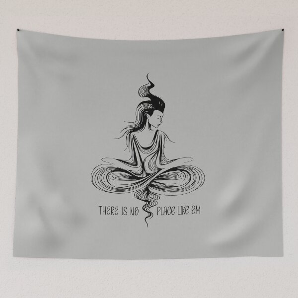 Item preview, Yoga Shirt / Yoga Outfit, There is no place like om designed and sold by NamasteOle.