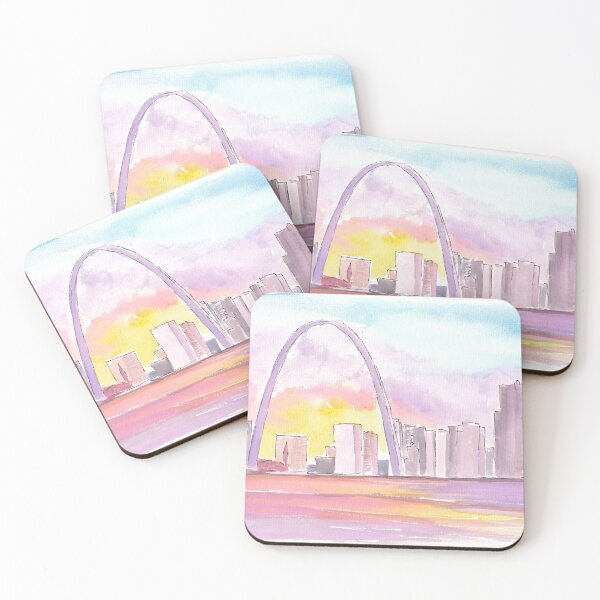 Item preview, Saint Louis Gateway Arch at Sunset in Missouri USA designed and sold by artshop77.