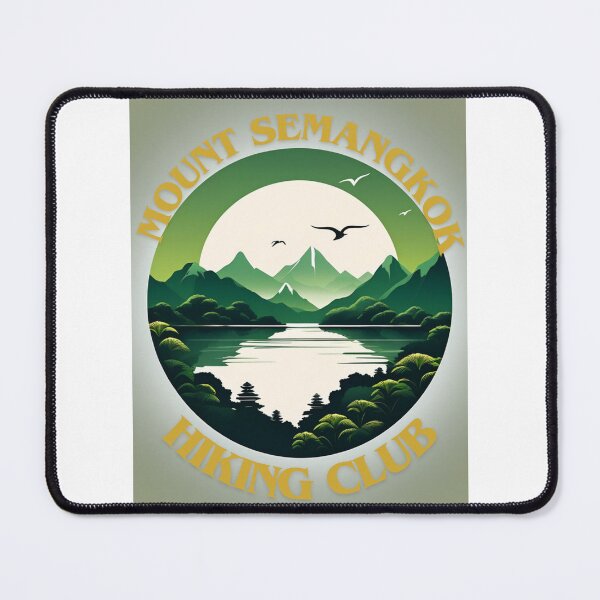 Item preview, Mount Semangkok Hiking Club designed and sold by CraftTee.