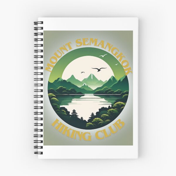 Item preview, Mount Semangkok Hiking Club designed and sold by CraftTee.