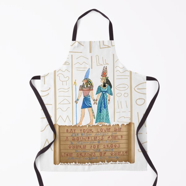 Item preview, "May your love be a boundless field, where joy grows like grains of wheat." .. Pharaonic saying or advice designed and sold by ShabayekShop.