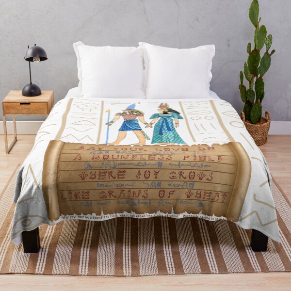 Item preview, "May your love be a boundless field, where joy grows like grains of wheat." .. Pharaonic saying or advice designed and sold by ShabayekShop.
