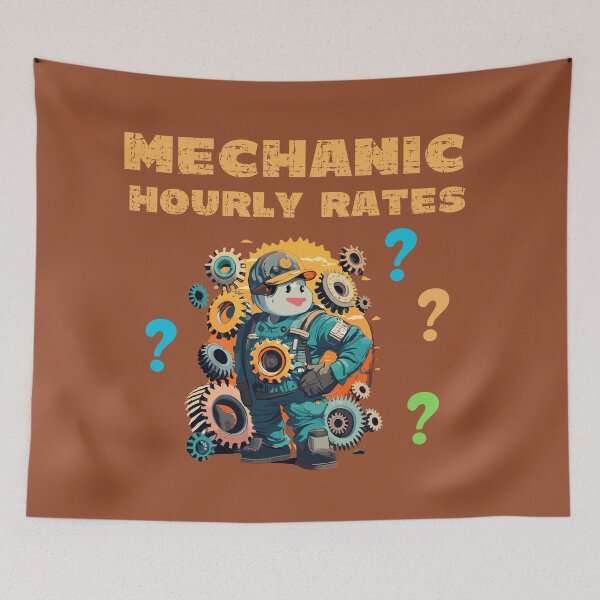 Item preview, Mechanic Hourly Rate designed and sold by box-artshop.