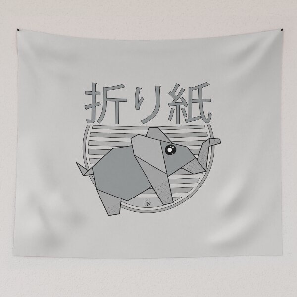 Item preview, Cute Origami Elephant designed and sold by shopdiego.
