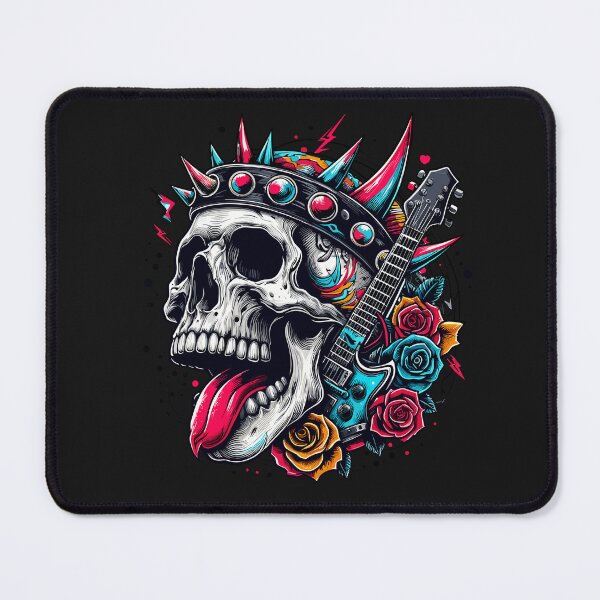Item preview, The Rock and Roll skull  designed and sold by Alan Longye.