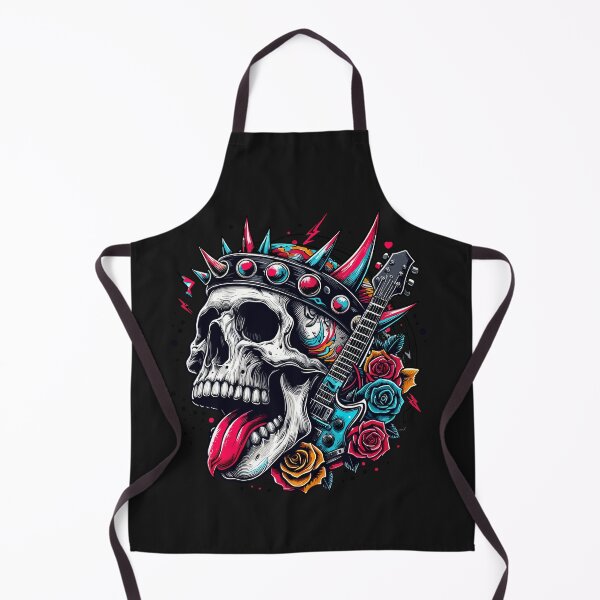 Item preview, The Rock and Roll skull designed and sold by Alan Longye.
