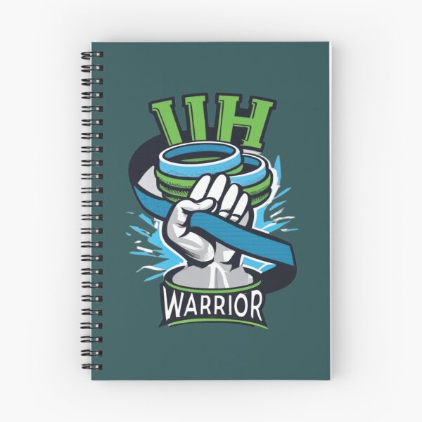 Item preview, Idiopathic Intracranial Hypertension Awareness Hope Ribbon Hearts Warrior designed and sold by UrbanGraphixs.