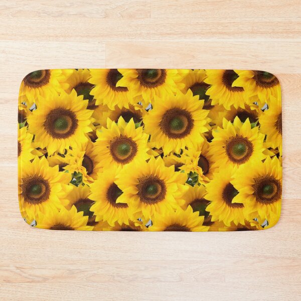 Item preview, Sunflower Tile 26: Golden Orb of Summer Joy in Towering Petals of Radiance designed and sold by TheBrainArt.