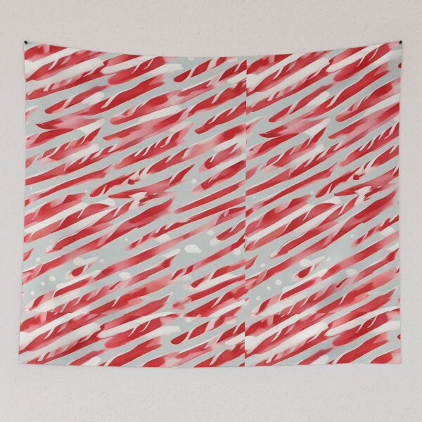 Item preview, Stripe - Red Zebra line Stripes ; Pattern Design designed and sold by PatternInArt.