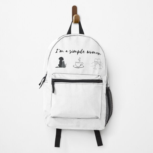 Item preview, I’m A Simple Woman | Pets | Coffee | Wine designed and sold by ShopCoolStop.