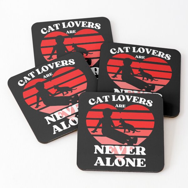 Item preview, Cat Lovers Are Never Alone | A Meowy Valentine designed and sold by McThingummy.