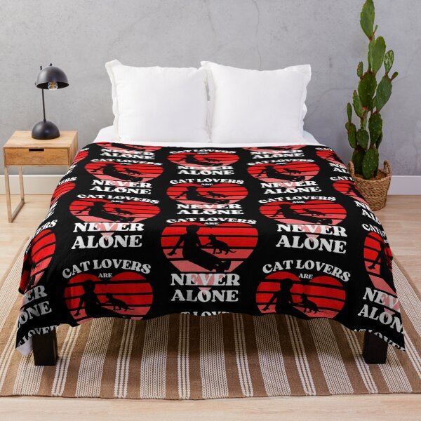 Item preview, Cat Lovers Are Never Alone | A Meowy Valentine designed and sold by McThingummy.