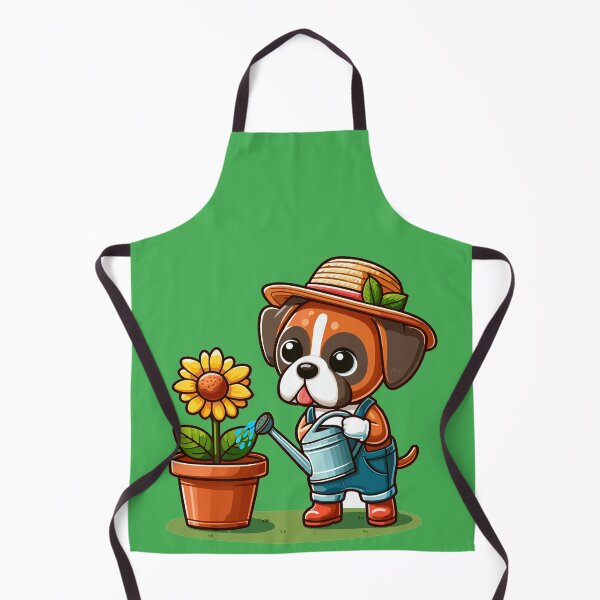 Item preview, Zara puppy gardener | Stikers , T-Shirt Design designed and sold by SKOP ArtSway.